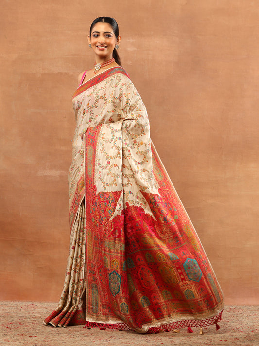 Meenakari Saree