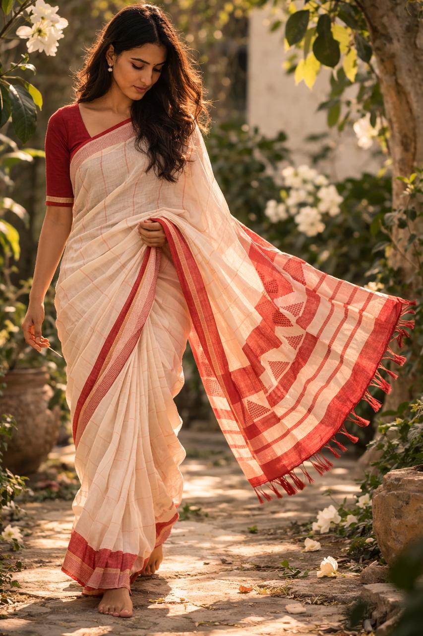 Pure Cotton Saree