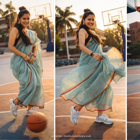 Chanderi Saree