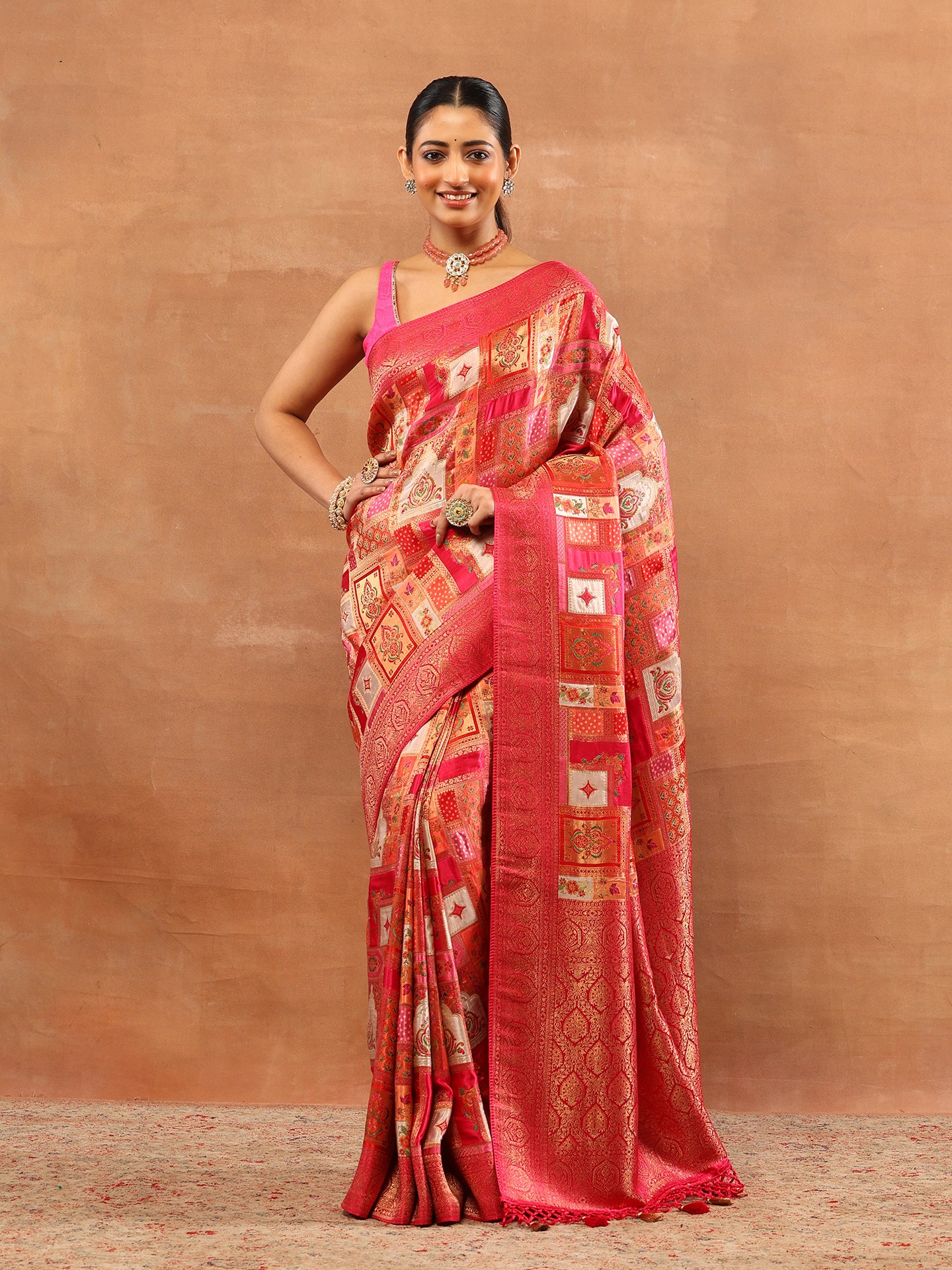 Meenakari Banarasi Saree