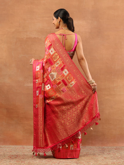 Meenakari Banarasi Saree