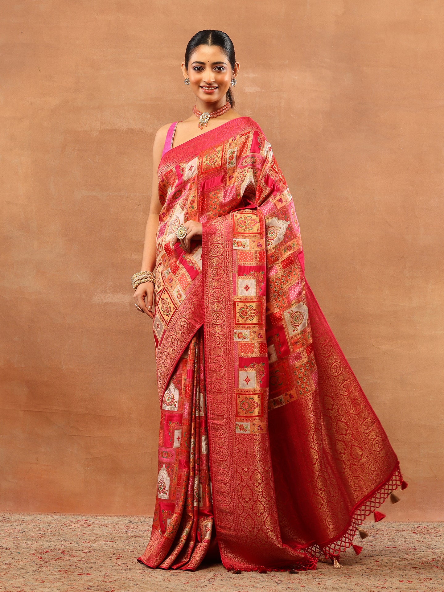 Meenakari Banarasi Saree
