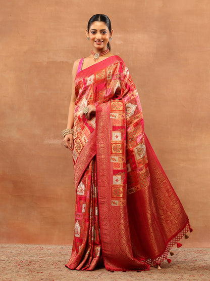 Meenakari Banarasi Saree