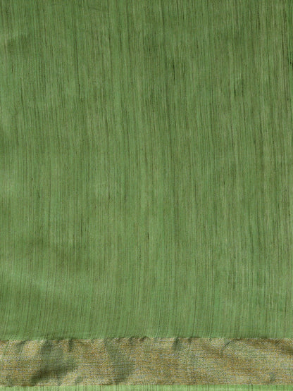 Sage Green Eri Silk saree