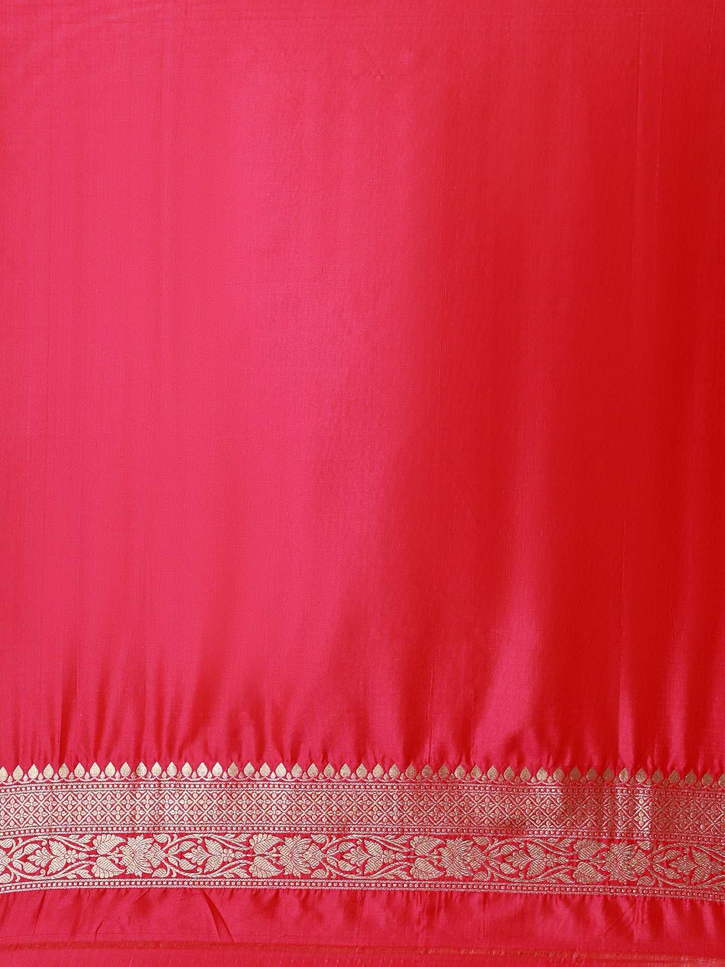 Rani Pink Katan Silk Banarasi Saree