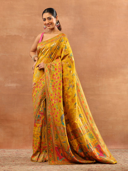 Meenakari Saree