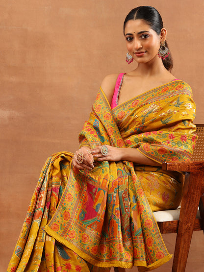 Meenakari Saree