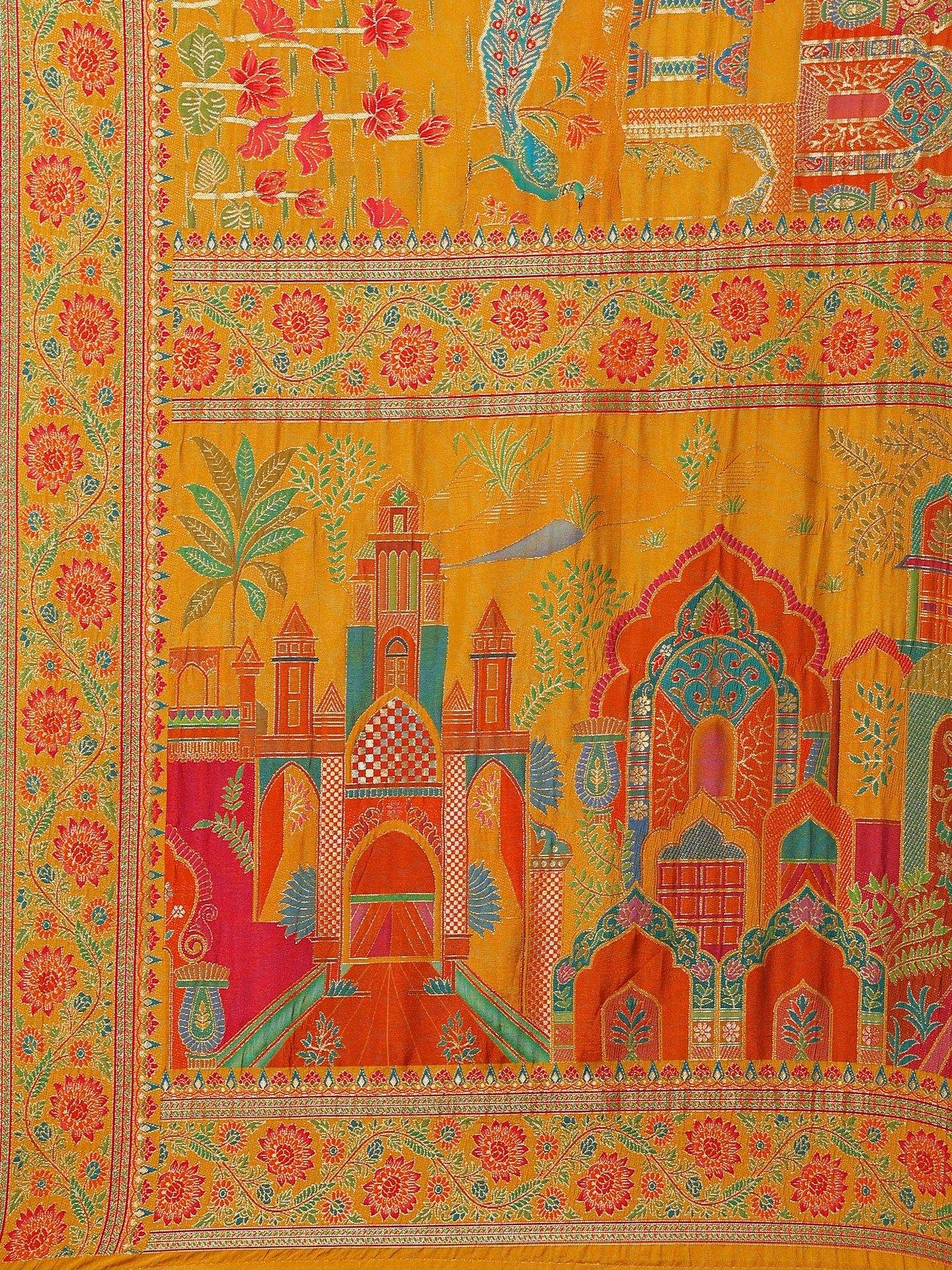 Meenakari Saree