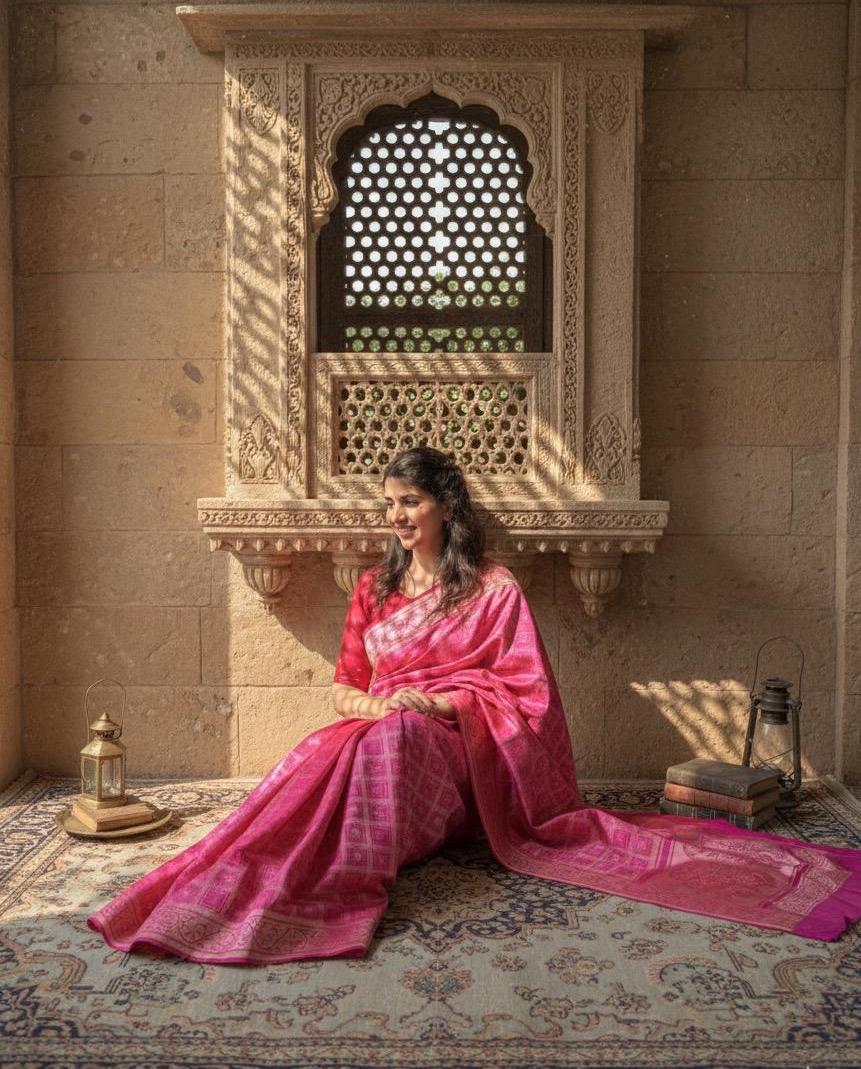 Gharchola Banarasi Saree