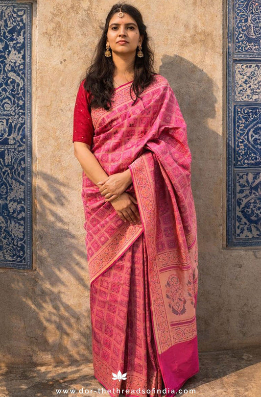 Gharchola Banarasi Saree