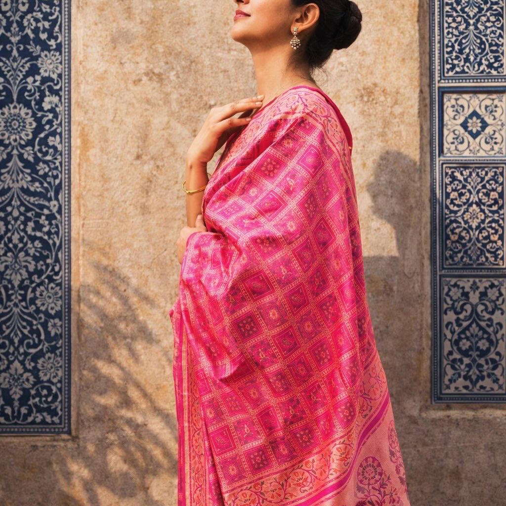 Gharchola Banarasi Saree