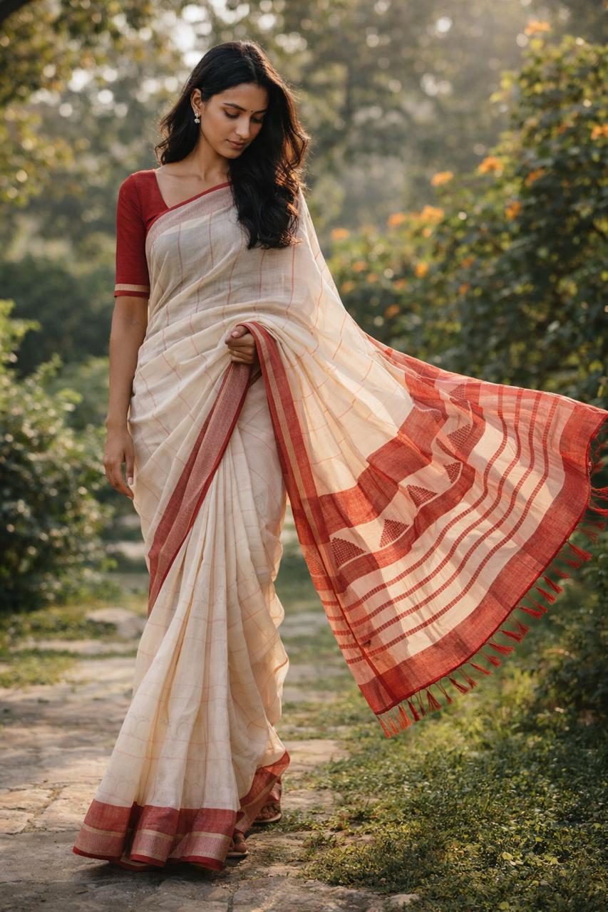 Pure Cotton Saree