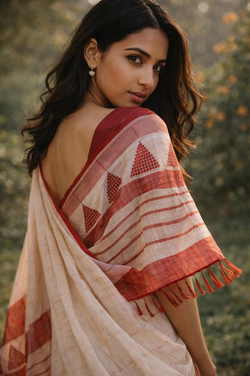 Pure Cotton Saree