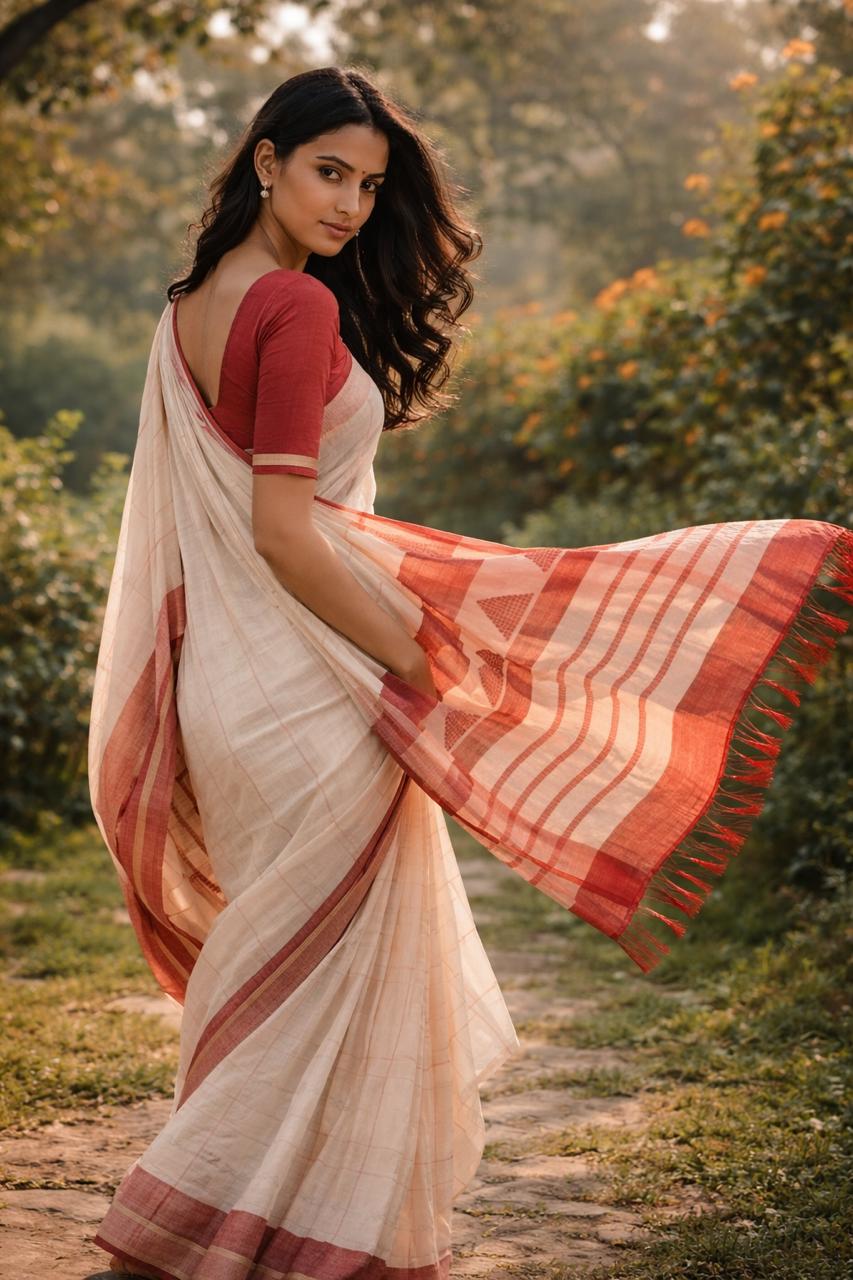 Pure Cotton Saree