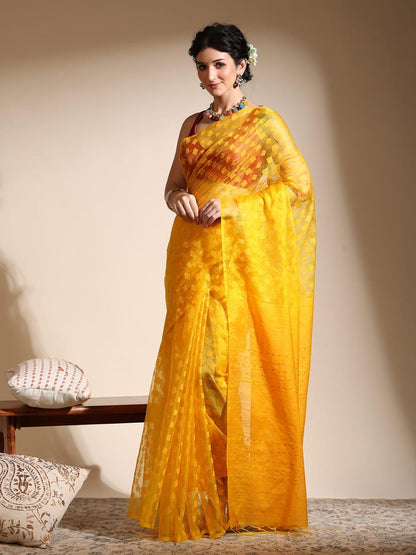 Organza silk saree