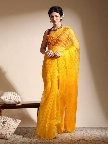 Organza silk saree