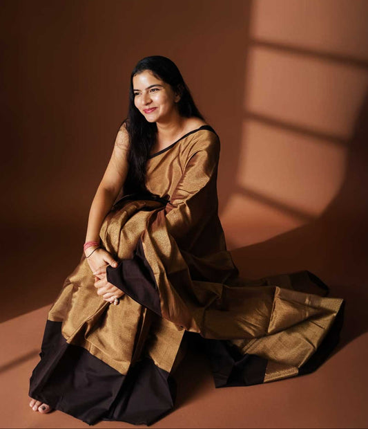 Chanderi Tissue Saree